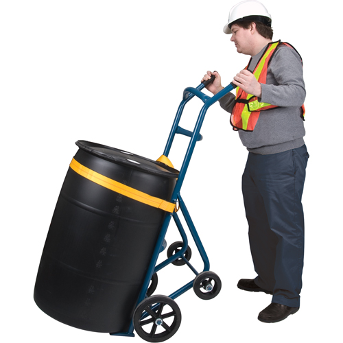 Drum Hand Truck , Steel Construction, 25 - 55 US Gal. (20 - 45 Imperial Gal.) Duraquip Inc