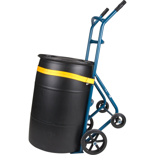 Drum Hand Truck , Steel Construction, 25 - 55 US Gal. (20 - 45 Imperial Gal.) Duraquip Inc