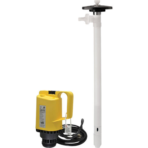 Electric Drum Pumps, PVDF, 42 GPM Duraquip Inc