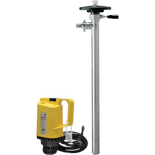 Electric Drum Pumps, Stainless Steel, 51 GPM Duraquip Inc