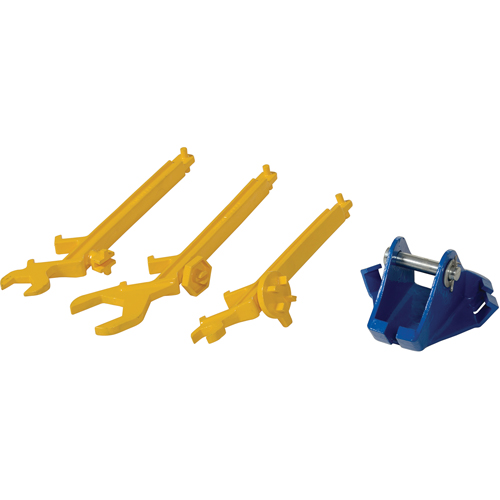 Multi-Purpose Overhead Drum Lifter with Wrenches, 30 - 55 US Gal. (25 - 45 Imperial Gal.), 800 lbs./362 kg. Cap. Duraquip Inc