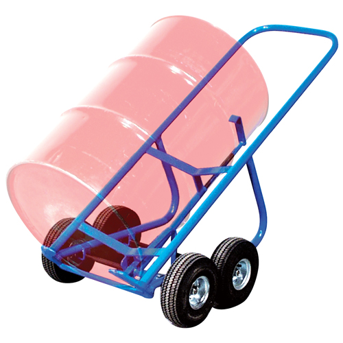 Diable &agrave; barils pour terrain accident&eacute;, Fabriqu&eacute; en Acier, 30 - 85 gal. US (25 - 70,8 gal. imp.) Duraquip Inc