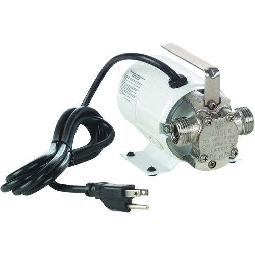 Non-Submersible, Self-Priming Plated Brass Transfer Pumps - Pump Only, 115 V, 360 GPH, 1/10 HP Duraquip Inc