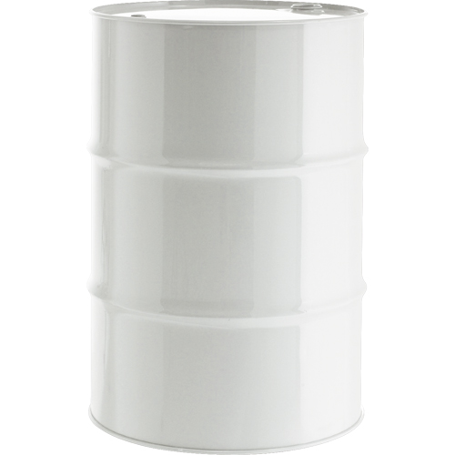Barils en acier, 55 gal. US (45,8 gal. imp.), Doubl&eacute;, Blanc, Dessus ferm&eacute;, 1A1/Y1.8/300, Calibre 18 - 20 Duraquip Inc