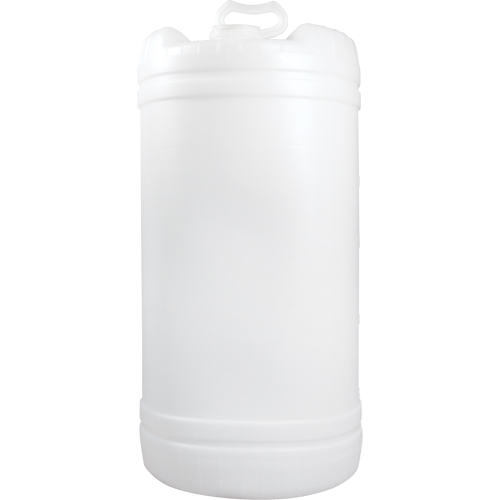 Polyethylene Drums -Tight Head, 15 US gal. (12.49 imp. Gal.), Closed Top, Natural Duraquip Inc