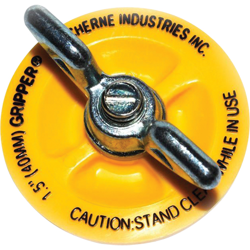 Bouchon m&eacute;canique 1 1/2" Gripper Cherne   Duraquip Inc