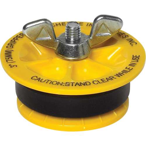 Bouchon m&eacute;canique 3" Gripper Cherne   Duraquip Inc