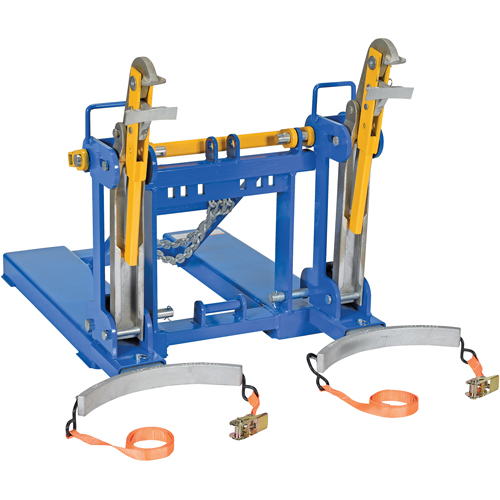 Automatic Eagle Beak Drum Handler, For 55 US gal. (45 Imperial Gal.) Duraquip Inc