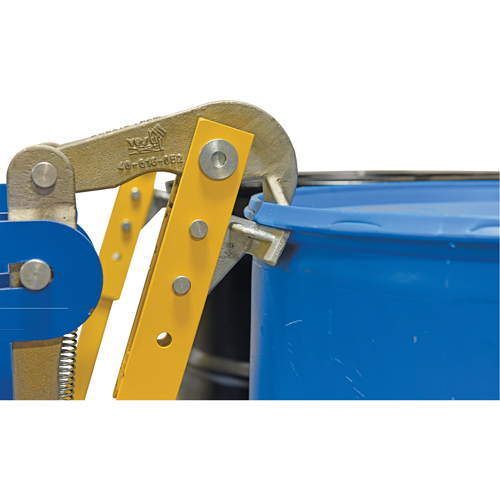 Automatic Eagle Beak Drum Handler, For 55 US gal. (45 Imperial Gal.) Duraquip Inc