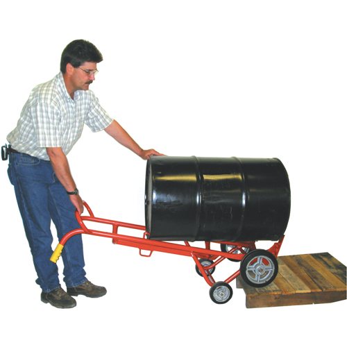15BT Deluxe Drum Hand Truck, Steel Construction, 30 - 55 US Gal. (25 - 45 Imperial Gal.) Duraquip Inc