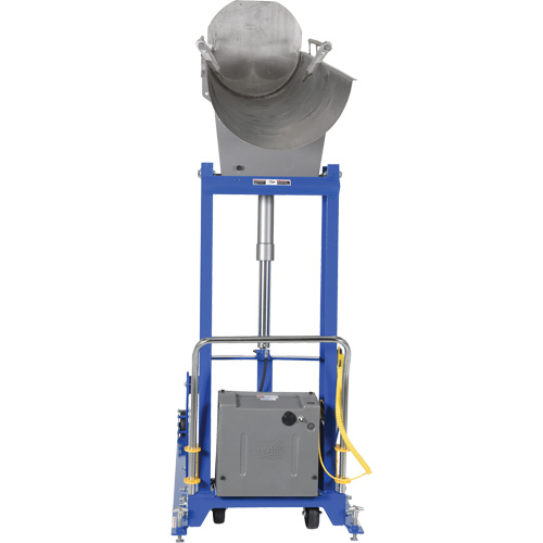 Tombereau hydraulique portatif pour baril, Pour 30 - 55 gal. US (25 - 45,8 gal. imp.) Duraquip Inc