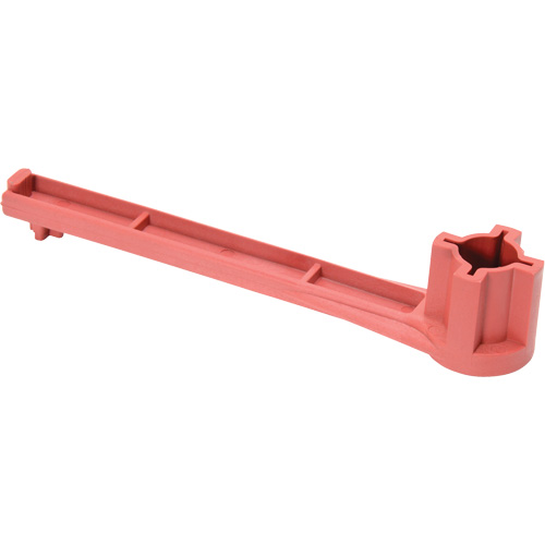 Single Ended Specialty Bung Nut Wrench, 1-1/4" Opening, 8" Handle, Non-Sparking Nylon Duraquip Inc