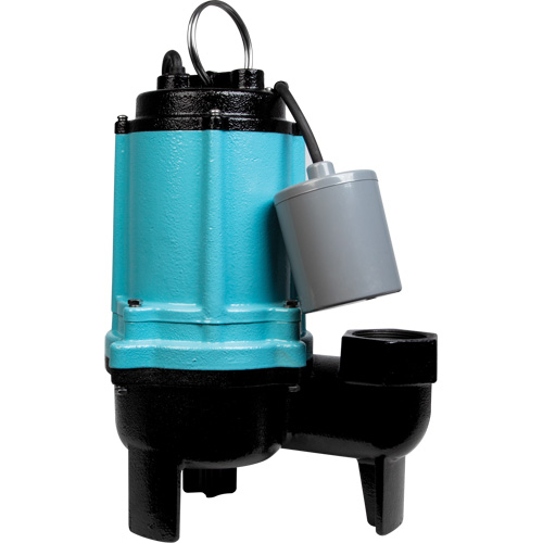 10SC Series Sewage Pump, 115 V, 11 A, 120 GPM, 1/2 HP Duraquip Inc