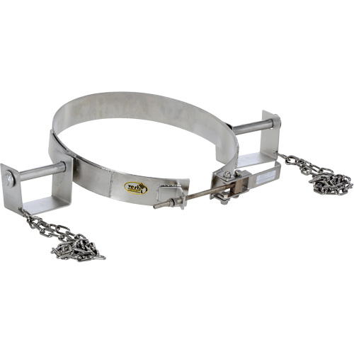Anneau de bascule pour baril, Baril de 30 gal. US (24,98 gal. imp.), Capacit&eacute; 1200 lb/ 544 kg Duraquip Inc
