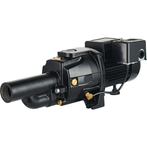 Dual Voltage Cast Iron Convertible Jet Pump, 115 V/230 V, 1100 GPH, 1/2 HP Duraquip Inc