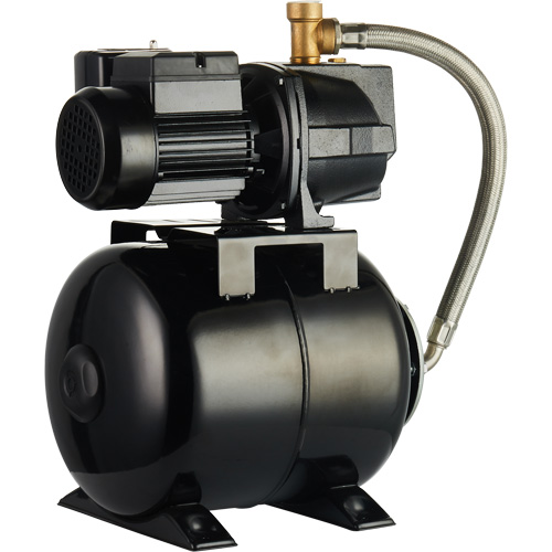 Shallow Well Jet Pump C/W Pressure Tank, 115 V/230 V, 790 GPH, 1/2 HP Duraquip Inc