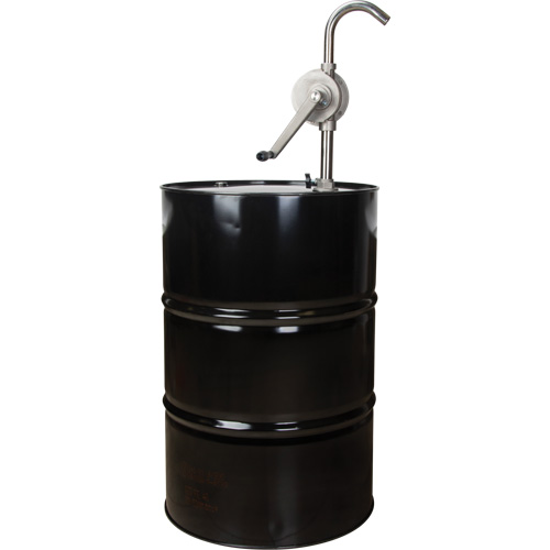 Pompe rotative pour baril, Acier inoxydable, Pour capacit&eacute; 55 gal., 12 oz/course Duraquip Inc
