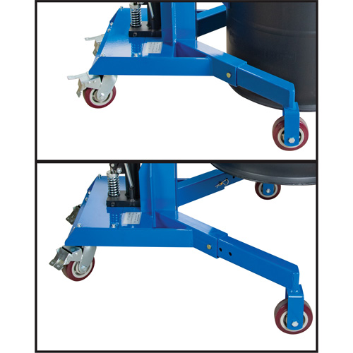 Ergonomic Drum Handler, 55 US gal. (45 Imperial Gal.)/85 US gal. (70 Imperial Gal.) Duraquip Inc