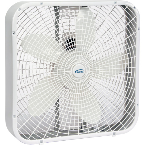 Box Fan, Commercial, 3 Speed, 20" Diameter Duraquip Inc