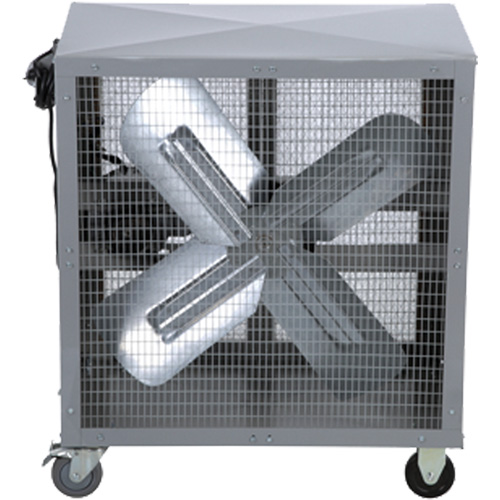 Direct Drive Heavy-Duty Mobile Filtered Fan, 2 Speeds Duraquip Inc