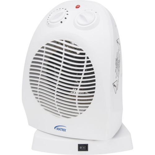 Portable Convection Heater, Fan, Electric, 5200 Duraquip Inc