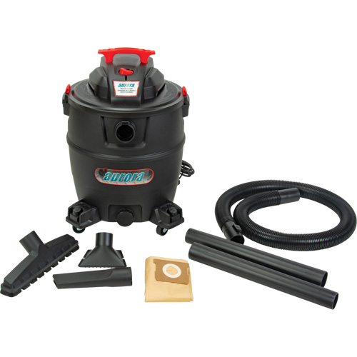 Aspirateur, Secs-humides, 6 CV, 16 gal. US (60,6 litres) Duraquip Inc