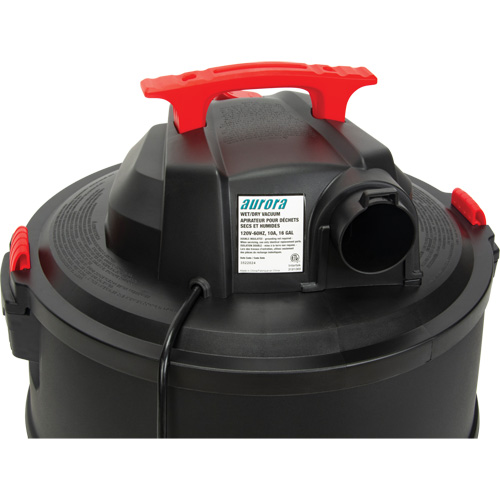 Aspirateur, Secs-humides, 6 CV, 16 gal. US (60,6 litres) Duraquip Inc
