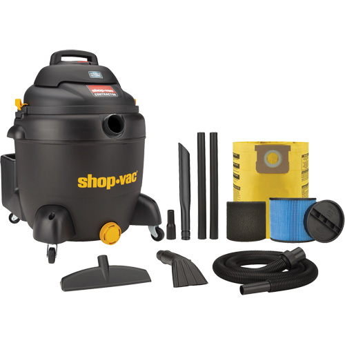 Aspirateur pour atelier SVX2, Secs-humides, 6,5 CV, 18 gal. US (68,1 litres) Duraquip Inc