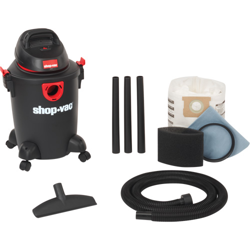 Aspirateur d'atelier s&eacute;rie bricolage & atelier, Secs-humides, 3,5 CV, 6 gal. US (22,7 litres) Duraquip Inc
