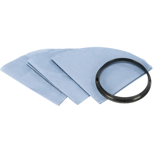 Filtre pour aspirateur sec r&eacute;utilisable avec anneau de montage Duraquip Inc