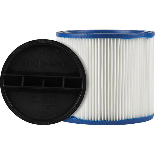 Filtre pour aspirateur pour d&eacute;bris secs/humides CleanStream Gore, Cartouche/Hepa, Pour 5 gal. US Duraquip Inc