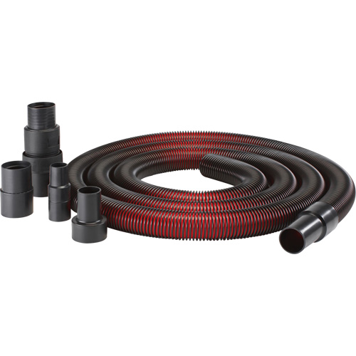 1-1/2" x 12' Premium Grade Crush-Resistant Hose with Adapter Duraquip Inc