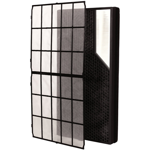 Filtre HEPA/carbone pour purificateur d'air AeraMax SV avec pr&eacute;-filtre, Boîte, MERV 13, 11,56" la x 2,38" p x 23,25" h Duraquip Inc