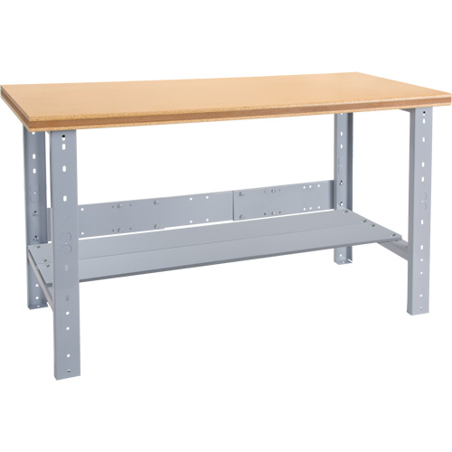 Pre-Designed Workbench, 72" W x 36" D x 34" H, 2500 lbs. Capacity Duraquip Inc