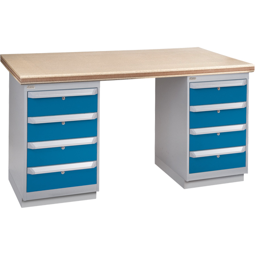 Pre-Designed Workbench, 72" W x 30" D x 34" H, 2500 lbs. Capacity Duraquip Inc