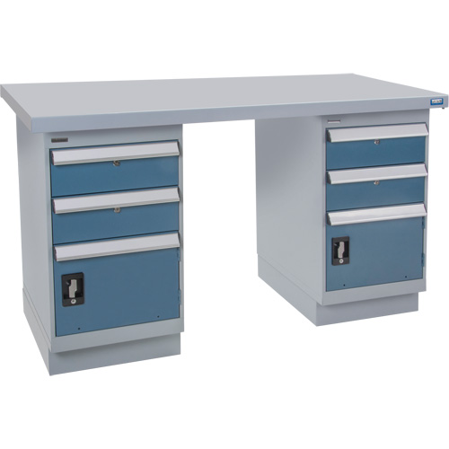&eacute;tabli pr&eacute;conçu, 72" la x 30" p x 34" h, Capacit&eacute; 2500 lb Duraquip Inc