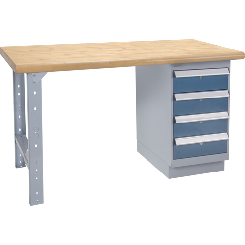 &eacute;tabli, Cap 2500 lb, 72" la x 36" p, 34" h Duraquip Inc