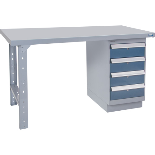 Workbench, 72" W x 30" D x 34" H, 2500 lbs. Capacity Duraquip Inc