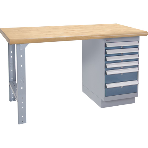 Heavy-Duty Workbench, 1500 lbs. Cap., 72" W x 36" D, 34" H Duraquip Inc