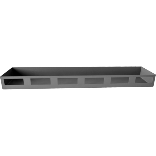 Plateau de porte darmoire, 18" x Capacit&eacute; de 10 lb, Gris Duraquip Inc