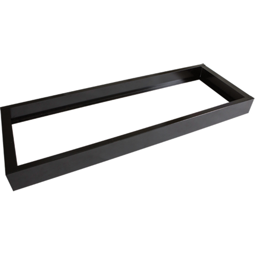 Base encastr&eacute;e pour casiers robustes enti&egrave;rement soud&eacute;e Concorde, 4 Blocs, 4" lo x 48" la x 17" p, Noir, Acier Duraquip Inc