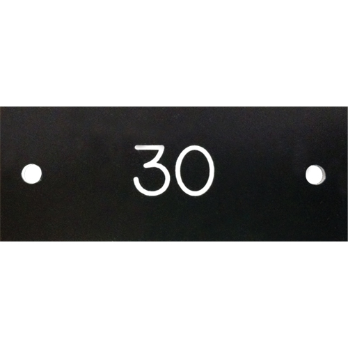 Locker Number Plates Duraquip Inc