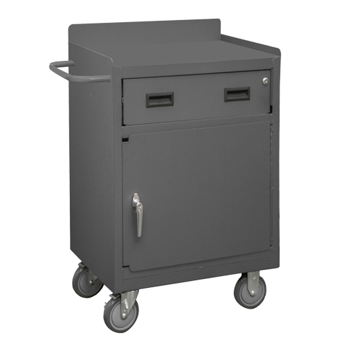 Mobile Workbench Cabinet, Steel Surface Duraquip Inc