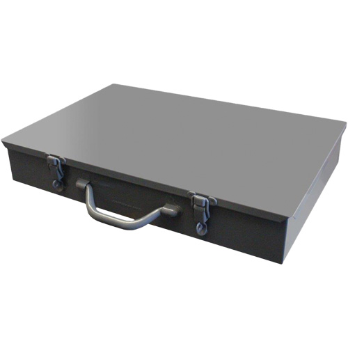 Compartment Steel Scoop Boxes, 17.875" W x 12" D x 3" H, 13 Compartments Duraquip Inc