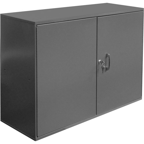 Armoire pour accessoires abrasifs, Acier, 2 tiroirs, 33-3/4" x 11-7/8" x 23-7/8", Gris Duraquip Inc