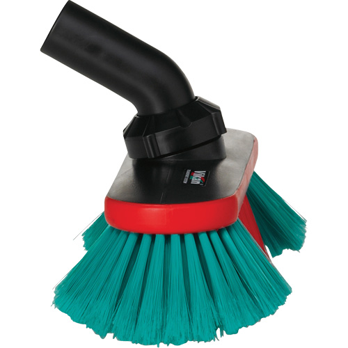 Transport Line Water-Fed Vehicle Brush with Adjustable Head Duraquip Inc