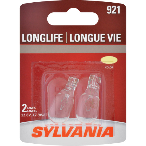 921 Long Life Mini Automotive Bulb, Incandescent, 17.9 W, Off White Duraquip Inc