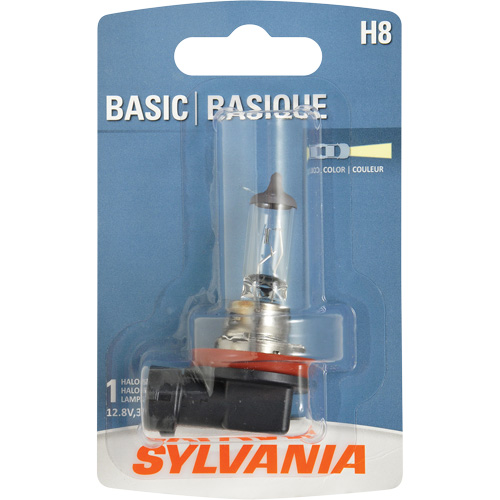 Ampoule de base pour feu avant H8, Halog&egrave;ne, 35 W, Blanc cass&eacute; Duraquip Inc