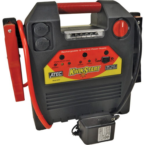 KwikStart 12 Volt Portable Power & Jump Starter Duraquip Inc