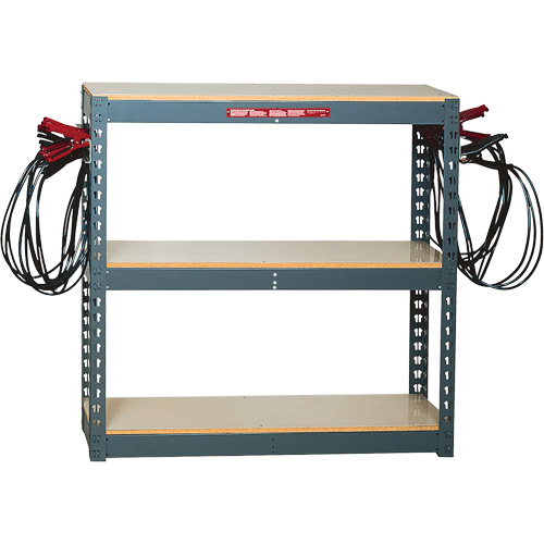 Battery Charging Rack with 10 Clamp Sets Duraquip Inc